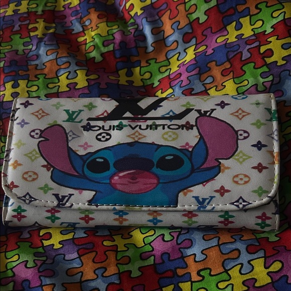 Colorful Wallet with Cartoon Design - Picture 1 of 3